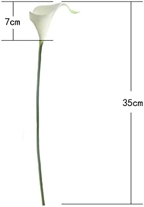 Letjolt Artificial Calla Lily Flowers 12Pcs Realistic Bouquet