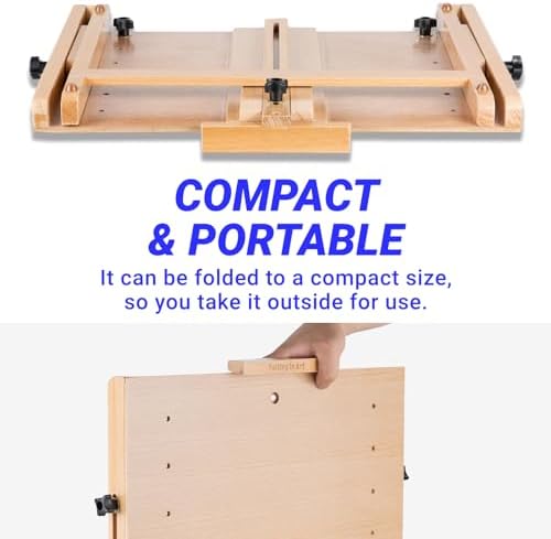 Wooden Drawing Board Easel