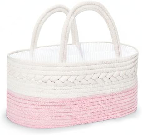 Portable Baby Basket / Large / Pink