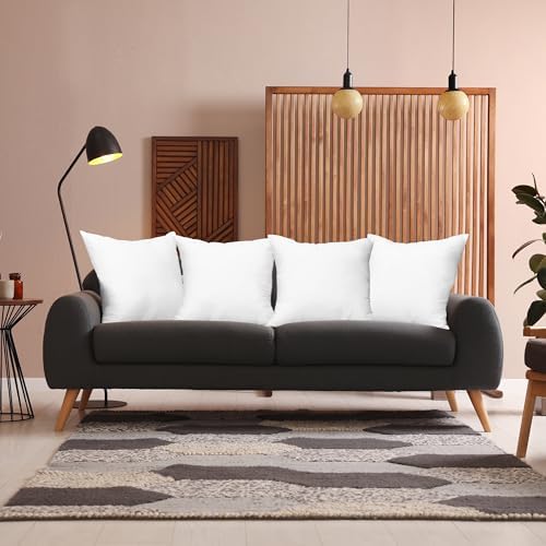 Utopia Bedding Throw Pillows Insert (Pack of 4, White) - 28 x 28 Inches Bed and Couch Pillows - Indoor Decorative Pillow