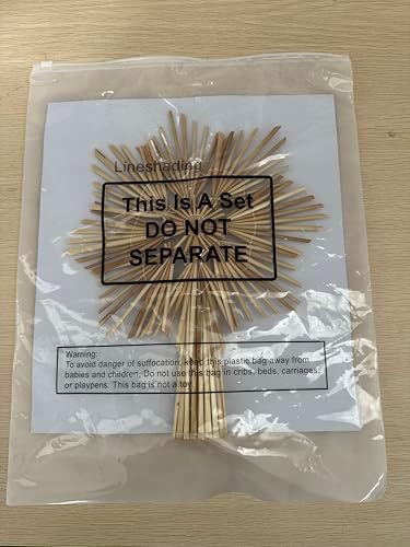 Lineshading Straw Star Tree Topper 10x12 Scandinavian Snowflake,Classic