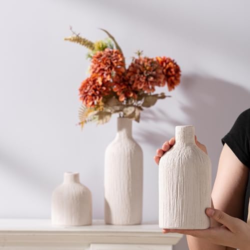 Ceramic Vase Home Table Decor / Set of 3