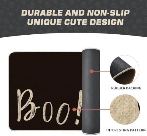 Artoid Mode Ghost Boo Doormat 17x29 Inch