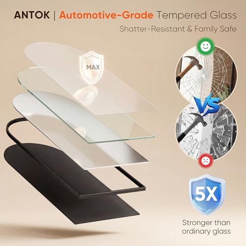 Antok 58" x21” Arched Full Length Mirror, Floor Mirror with Stand,Black