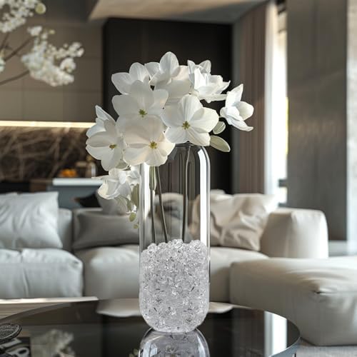 Clear Fake Ice Rocks 700 PCS Fake Diamonds Acrylic Crystal Vase Fillers