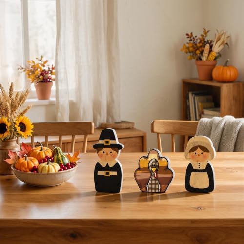 Smile Thanksgiving Wooden Decor