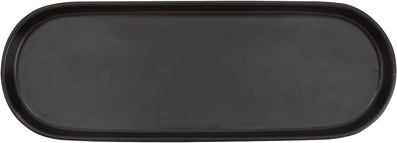 Simple Style Ceramic Sink Tray / Black
