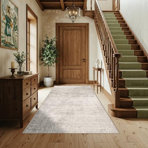 4x6 Living Room Area Rugs: Washable Abstract Non-Slip Small Carpet for Kitchen Bedroom Non-Shedding Floor Mat for Kids