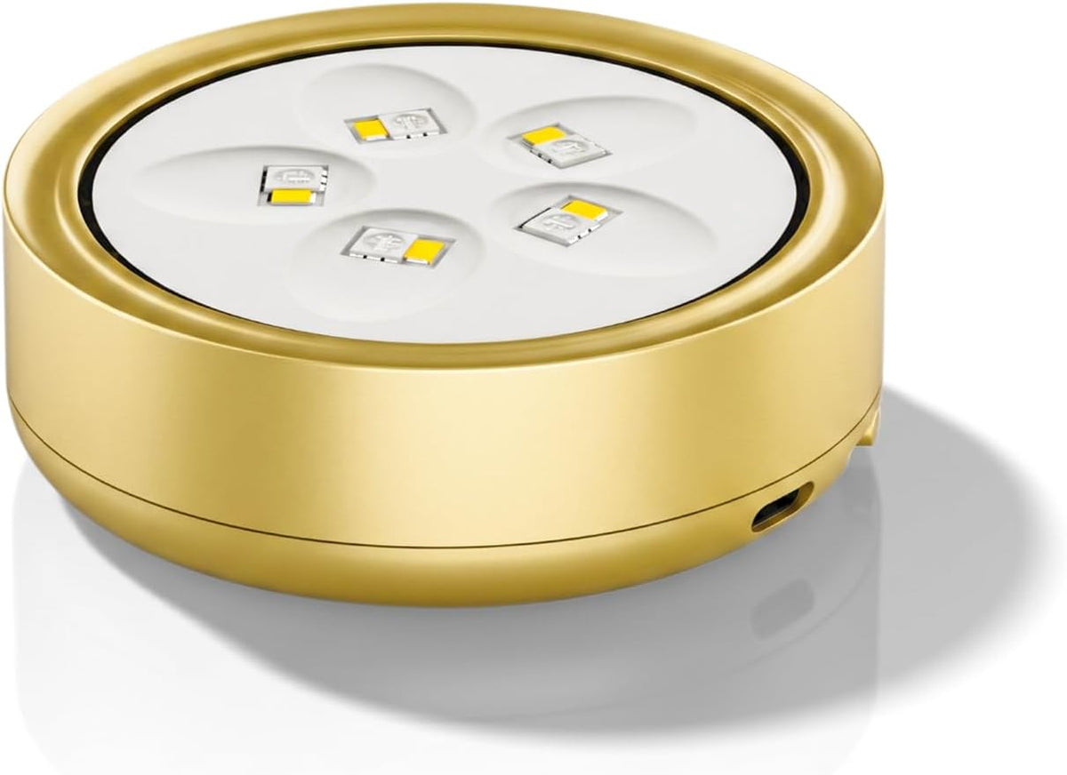 Picture Lights for Wall,Wireless 2000mAh Rechargeable Magnetic LED Puck Lights with Remote,3 Color Temps and 12