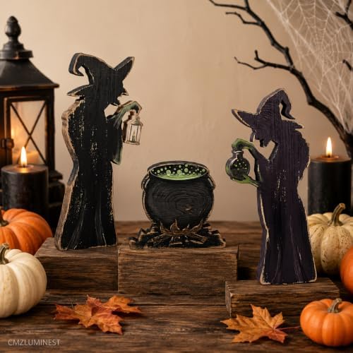 Halloween Witch Decor, Halloween Decorations Indoor for Home