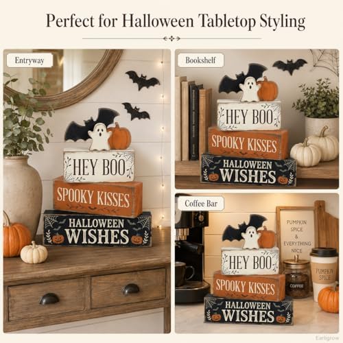 Halloween Decor Indoor, Halloween Decorations for Home Kitchen