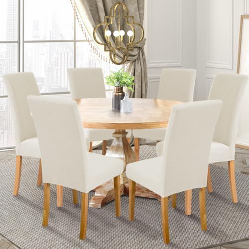 BIETYONE Waterproof Dining Chair Covers, Stretch Seat Protector, Washable