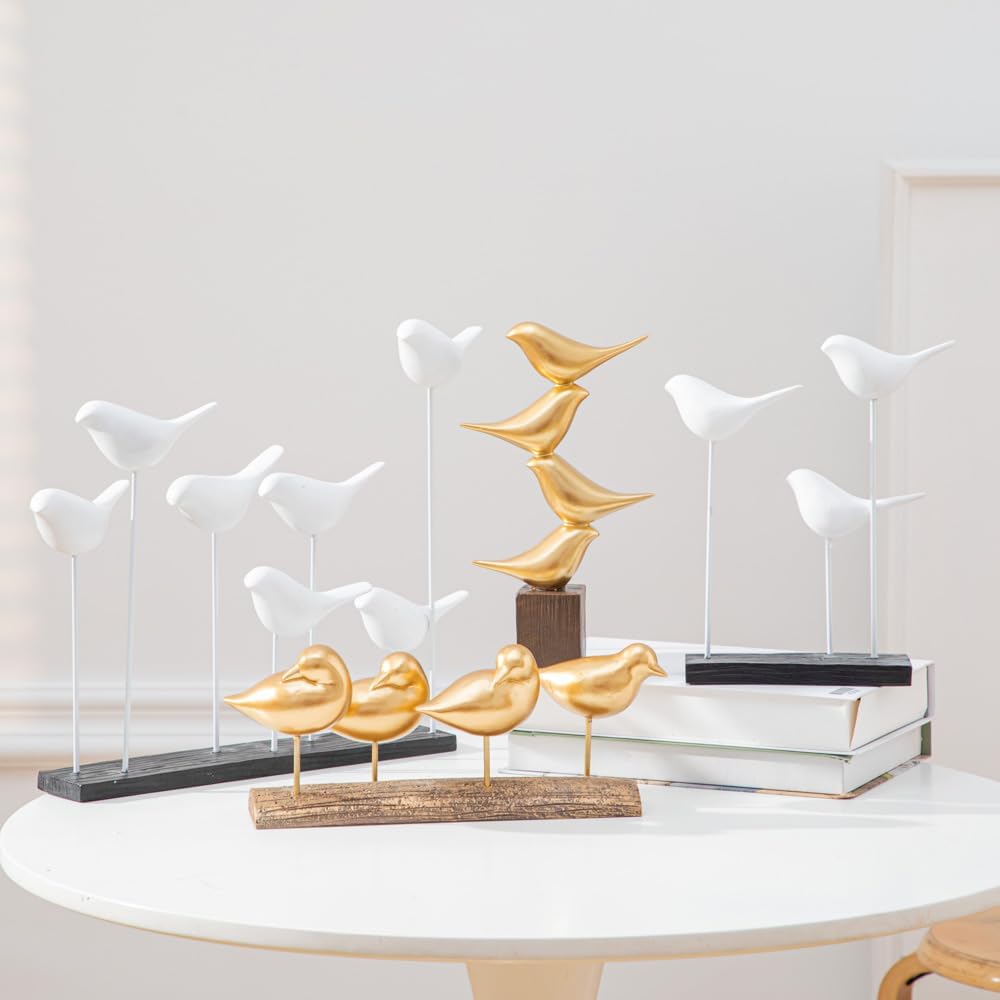 Gold Bird Statue Decorative Accessories / A51525 Gold