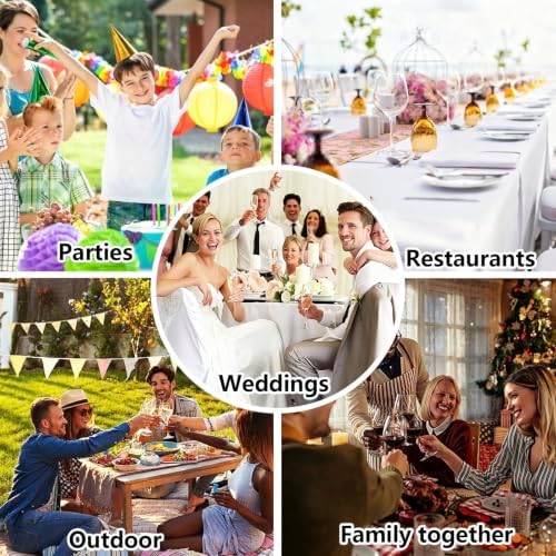 Germiwipe 2,500 Pcs Napkin Bands, Paper Napkin Rings Self-Adhesive, (Red)