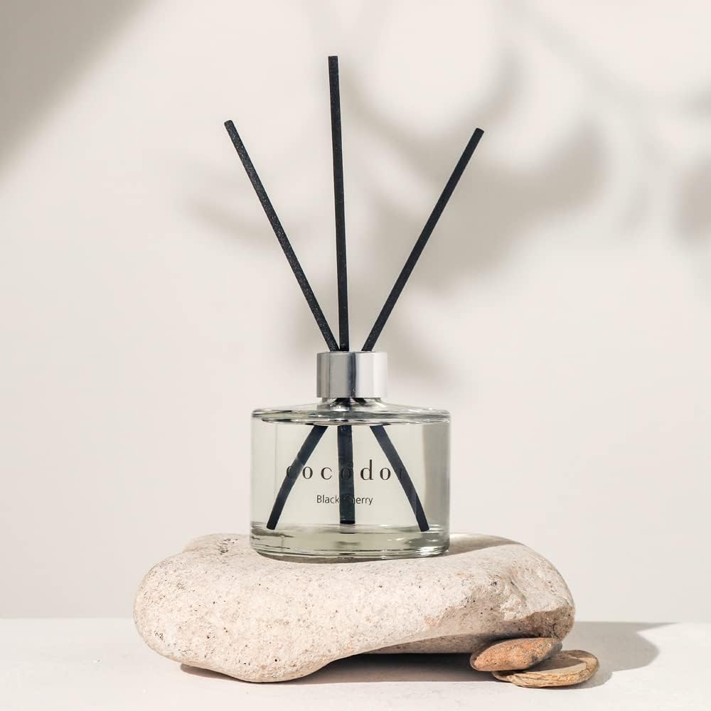 COCODOR Signature Reed Diffuser Set/ / 6.7oz / /Home Fragrance Diffuser / Black Cherry / 6.7ounce/