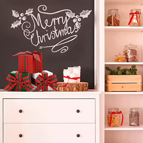 Amyhill 3 Pcs Christmas Table Centerpieces Christmas Wooden Present Decor