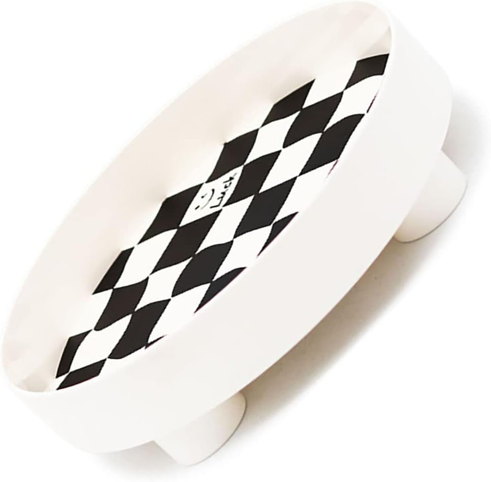 Round Storage Tray / White, Small