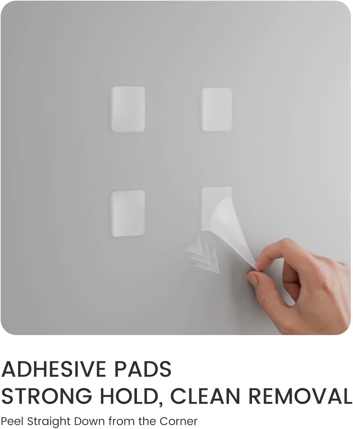 70 Safe Removable Adhesive Tabs / Oatmeal / Fine-stripe 12-pack / 48 x 36 / Set of 12