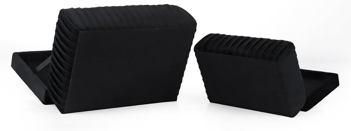 Velvet Decorative Boxes / Black Velvet