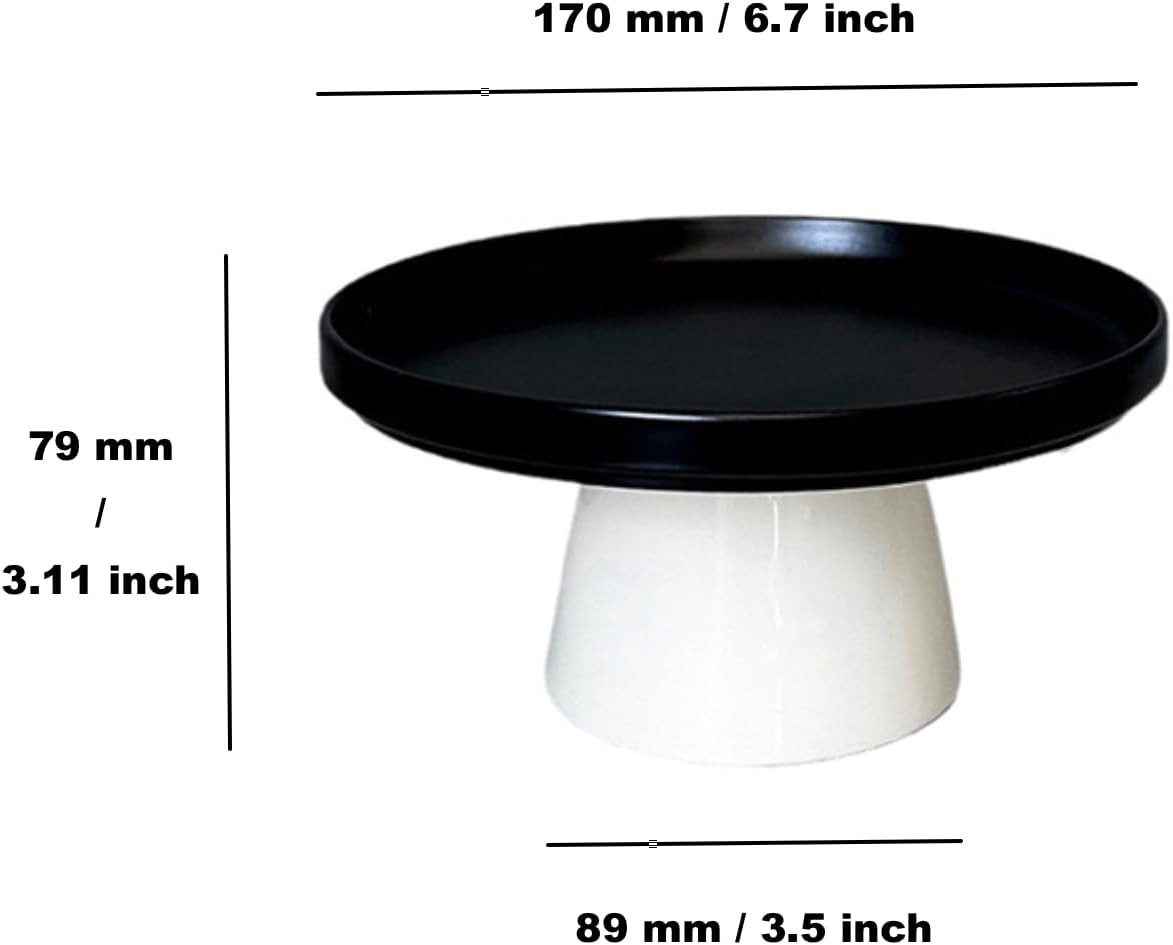 Round Ceramic Tray Decor