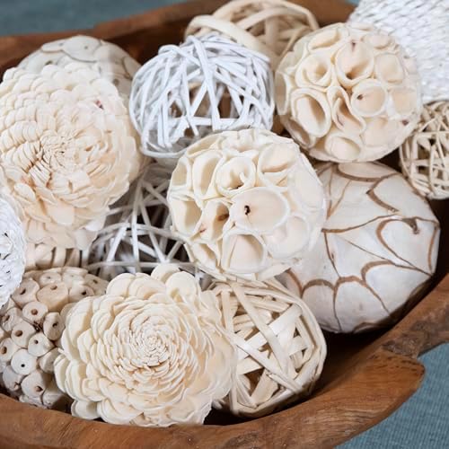ANDALUCA Decorative Balls Orbs Bag (White)
