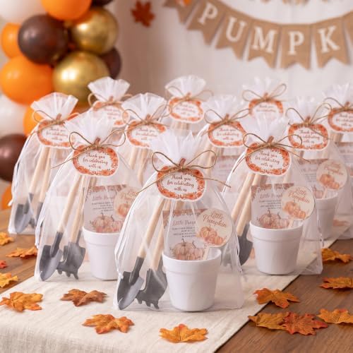 Amyhill 50 Sets Little Pumpkin Baby Shower Favors for Guests Bulk