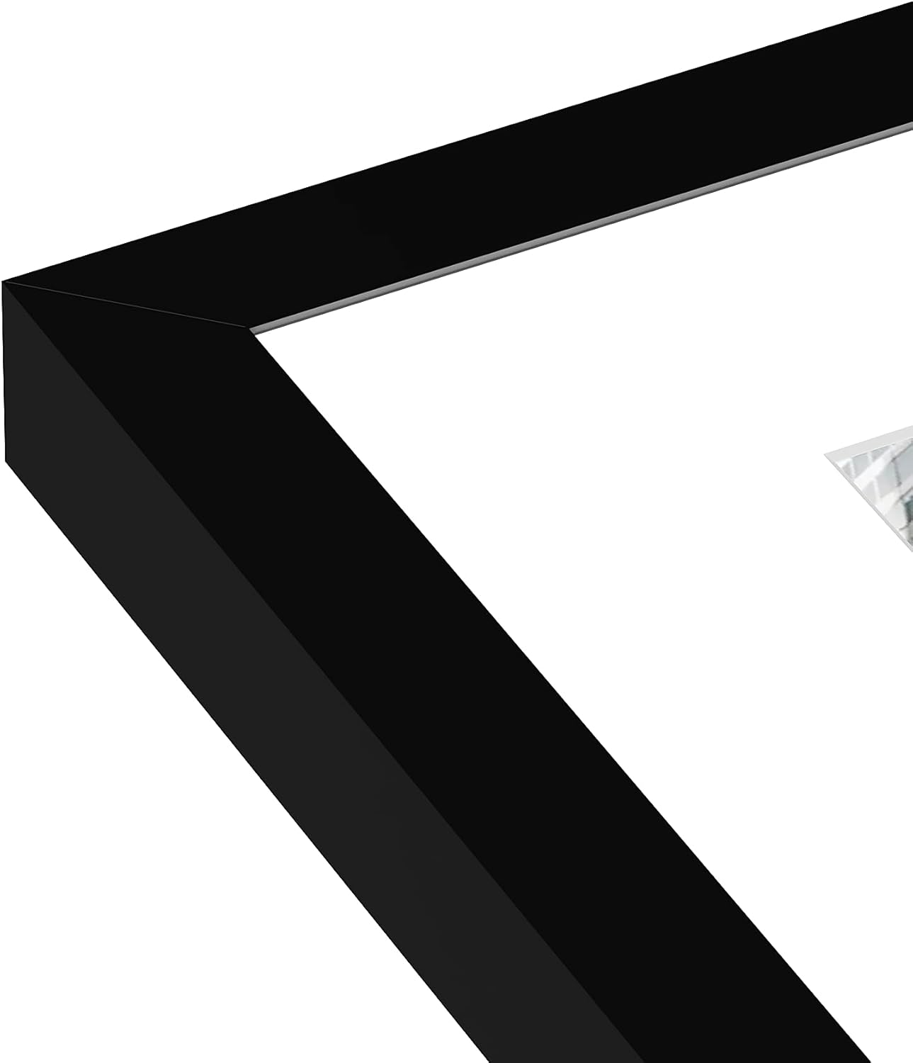 24x36 Poster Frame Set of 6, Wall Mount Display, Black | Display Pictures 20x30 with Mat or 24x36 Without Mat
