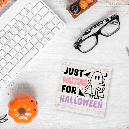 Funny Halloween Coffee Sign Halloween Ghost Coffee Decor