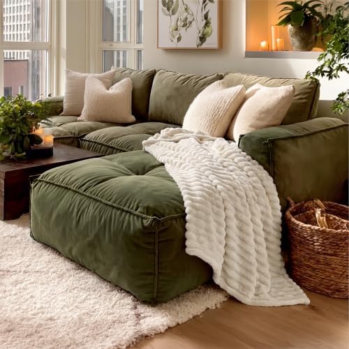 Bedsure Soft Twin Blanket for Bed Decor Gifts Khaki 60"x80"