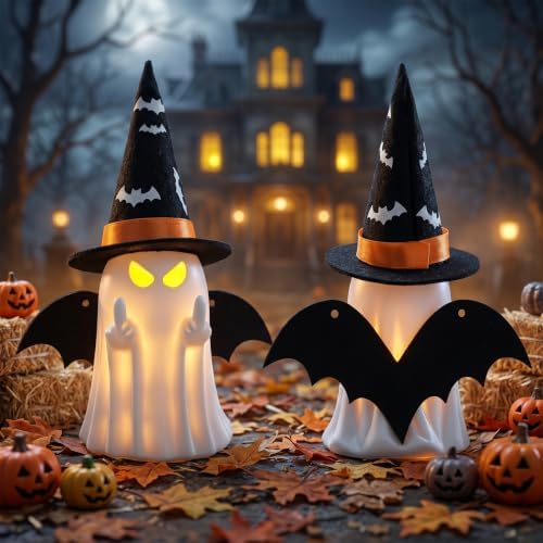 Halloween Ghost Figurine, Halloween Decorations Indoor