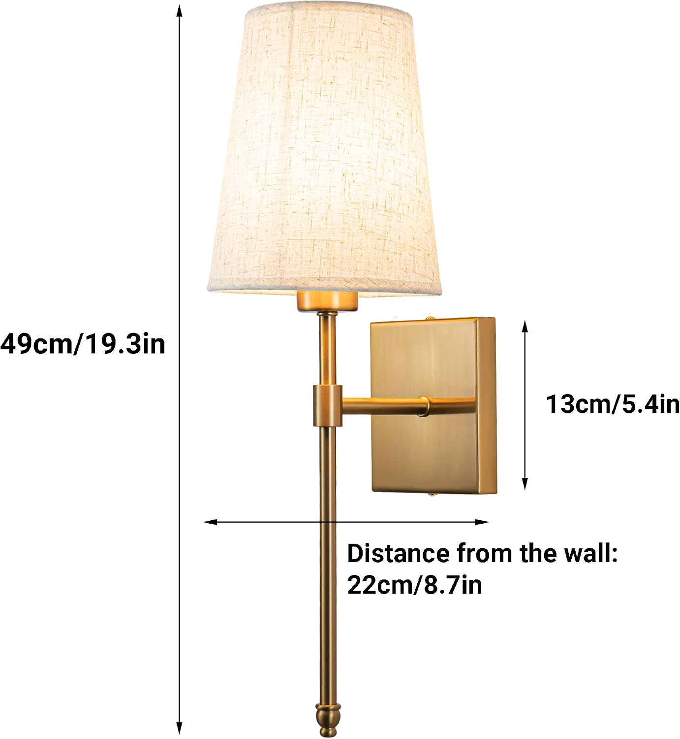 Battery Operated Wall Sconce Light Set Of Two, Battery Operated Sconces Wall Lighting Indoor Wireless Wall Sconce With