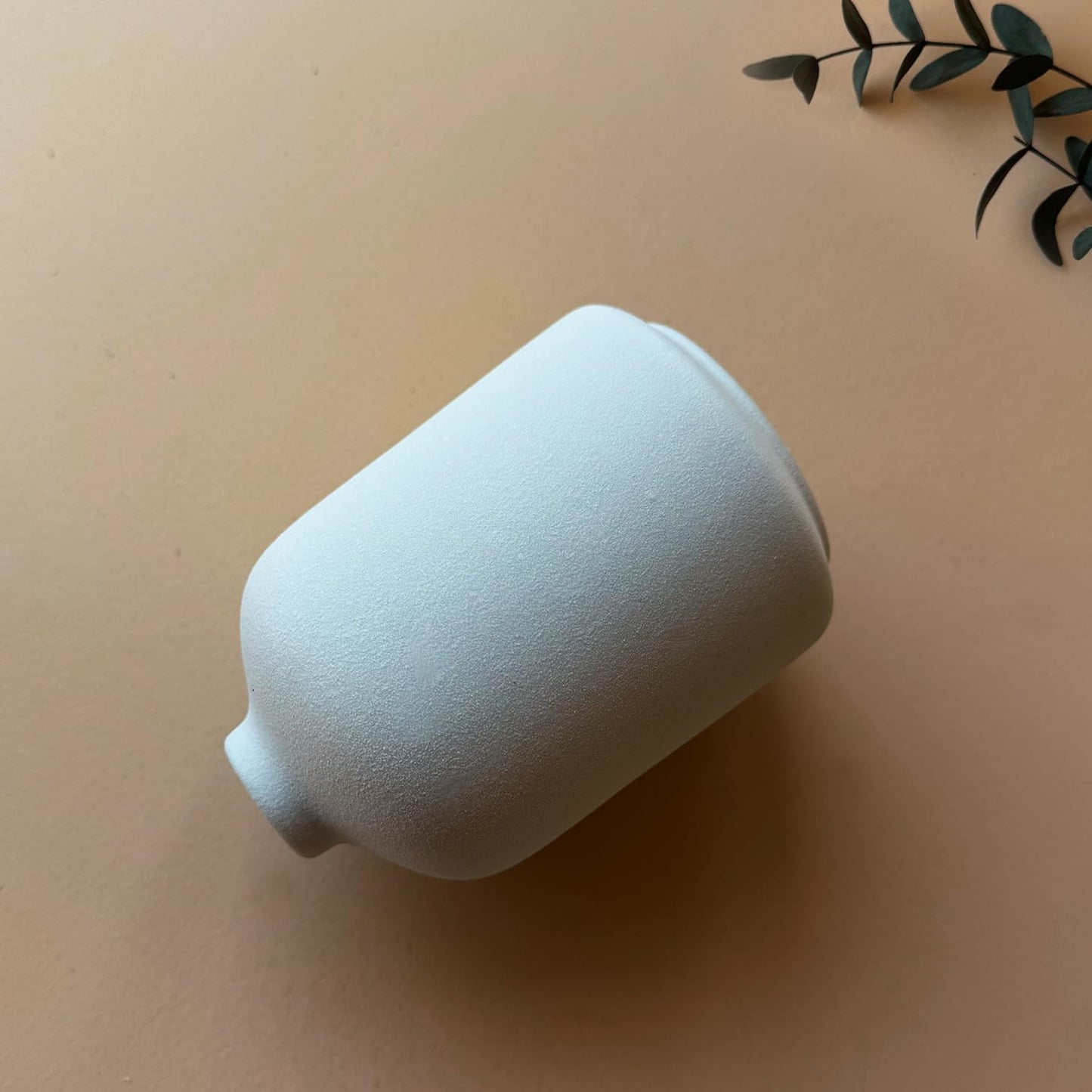 Modern White Small Ceramic Vase / White - Style 5 / Set of 12