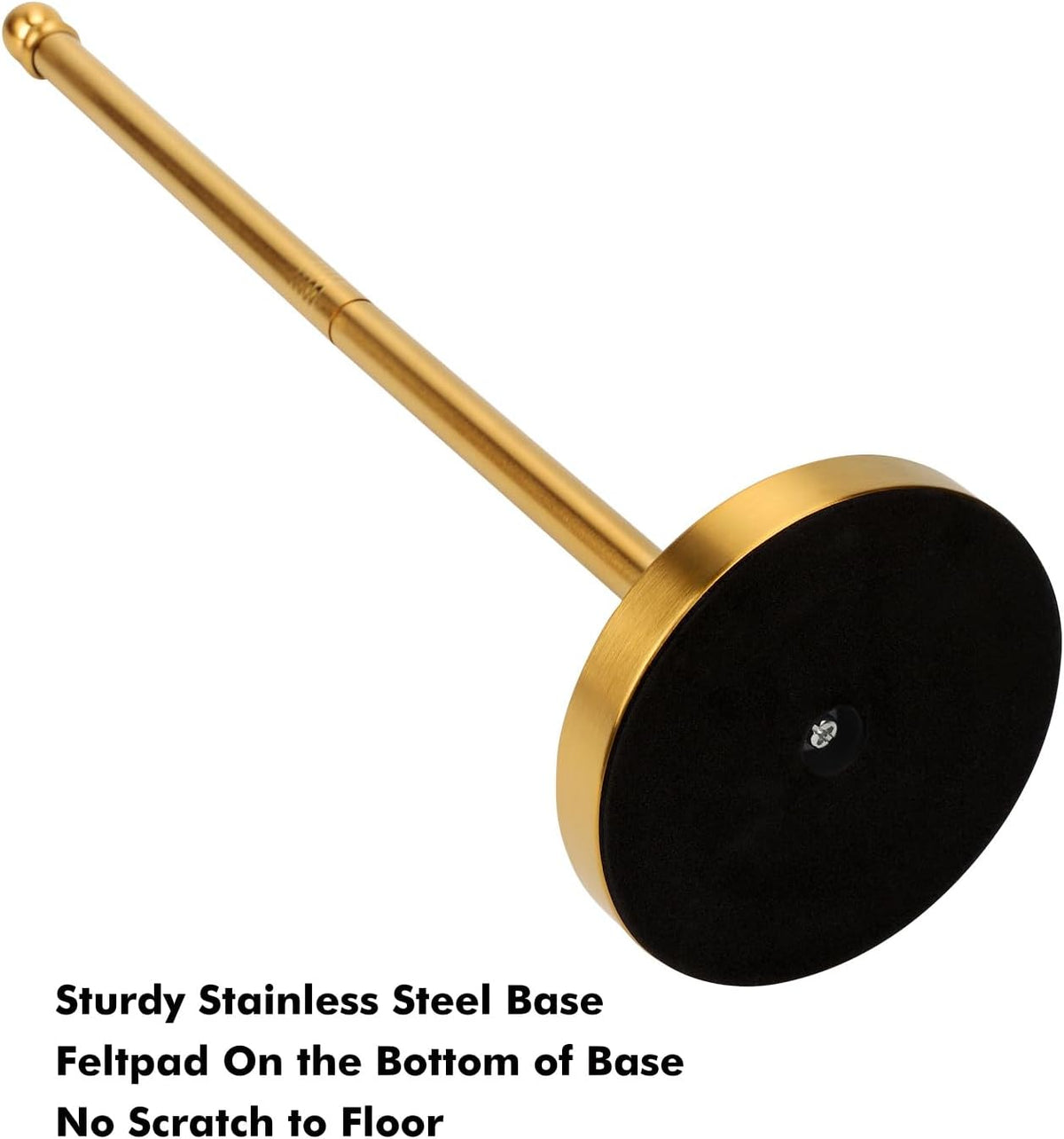 Toilet Paper Holder Stand Holding Up to 5 Paper Rolls, Free-Standing Spare Rolls Storage Holder, Stainless Steel