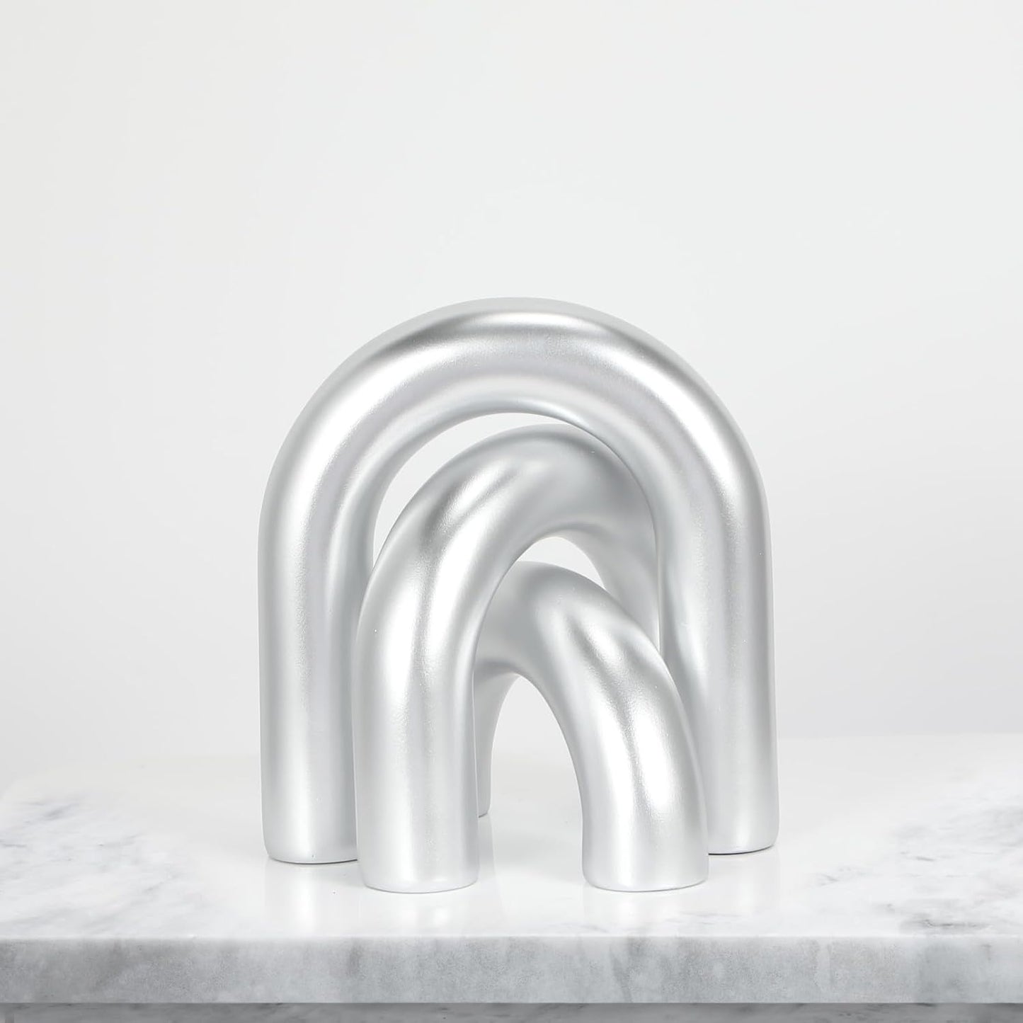 Arch Decorative Objects Statue / Sliver / Resin / Set of 3