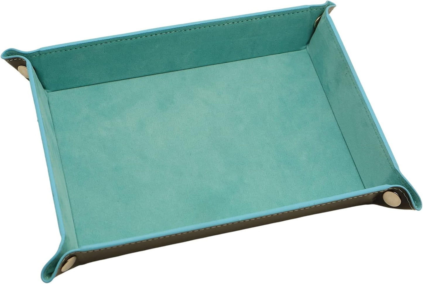 Valet Organizer / Catchall Tray for Jewelry / Light Blue
