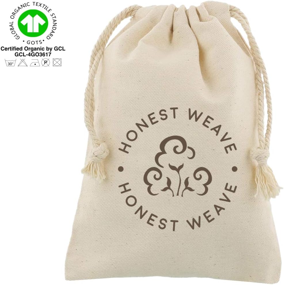 GOTS Certified Organic Cotton Washable Cloth Napkins Sets for Everyday Dining, Dinner Parties, Weddings | Oversized
