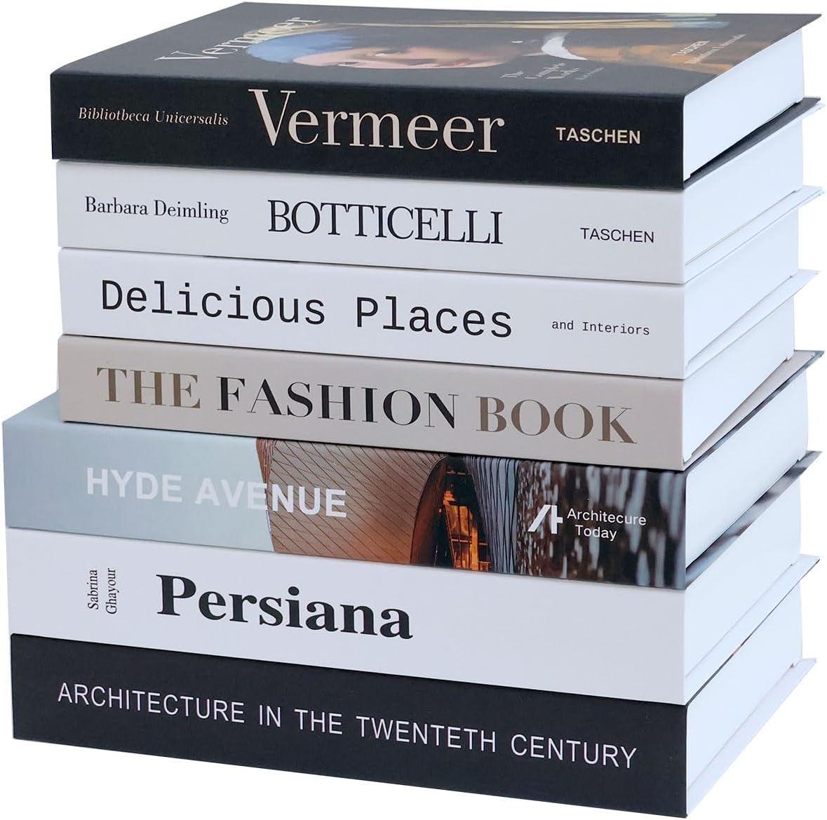 Faux Books for Decoration / Set of 7