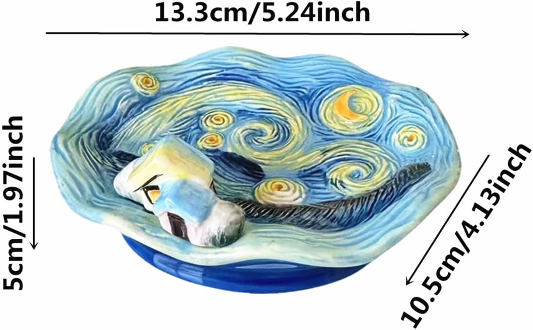 Ceramic Starry Sky Soap Dish