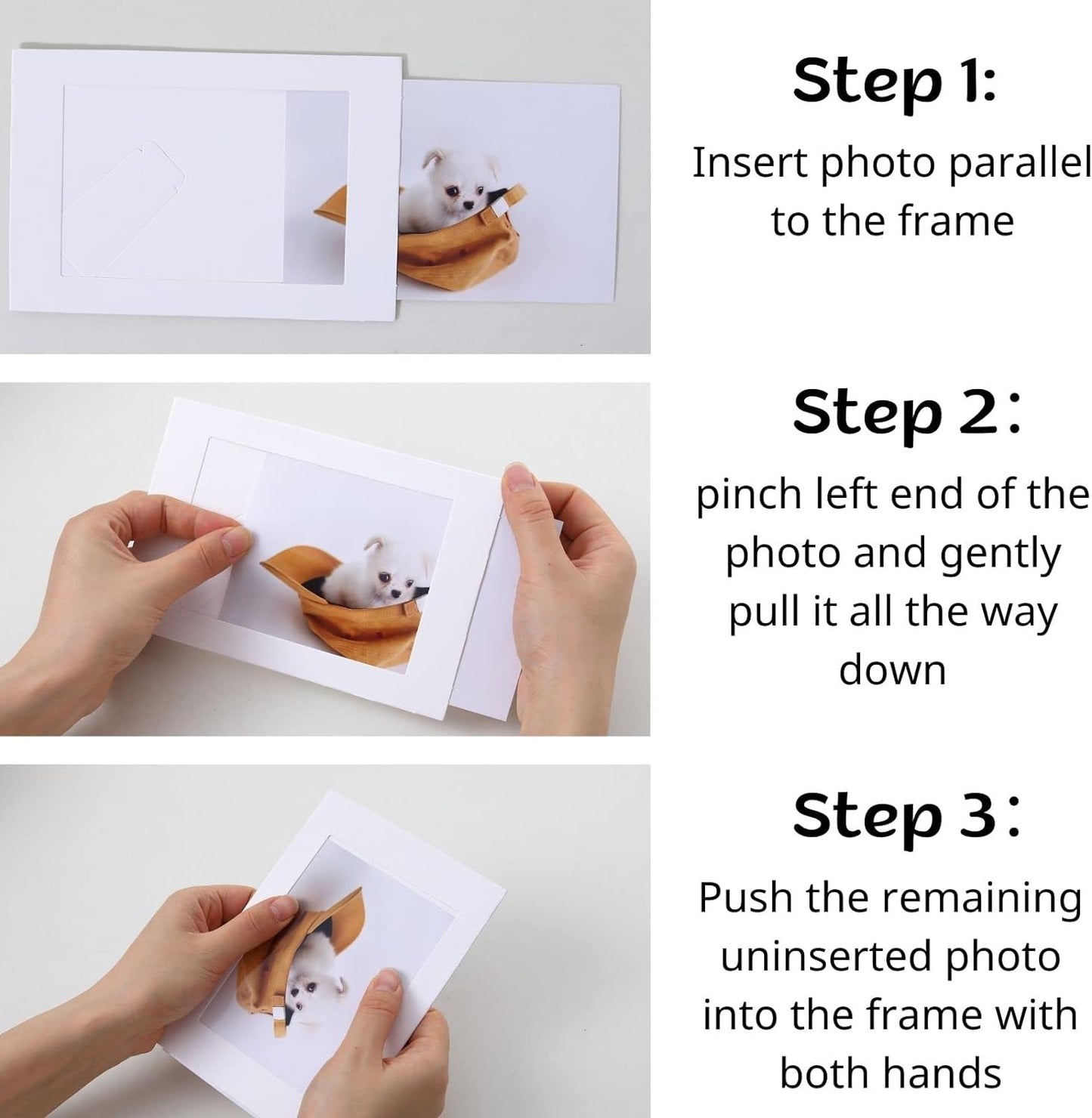 Gallery Frames Bulk / White / 50PK / 4 x 6 / Set of 50