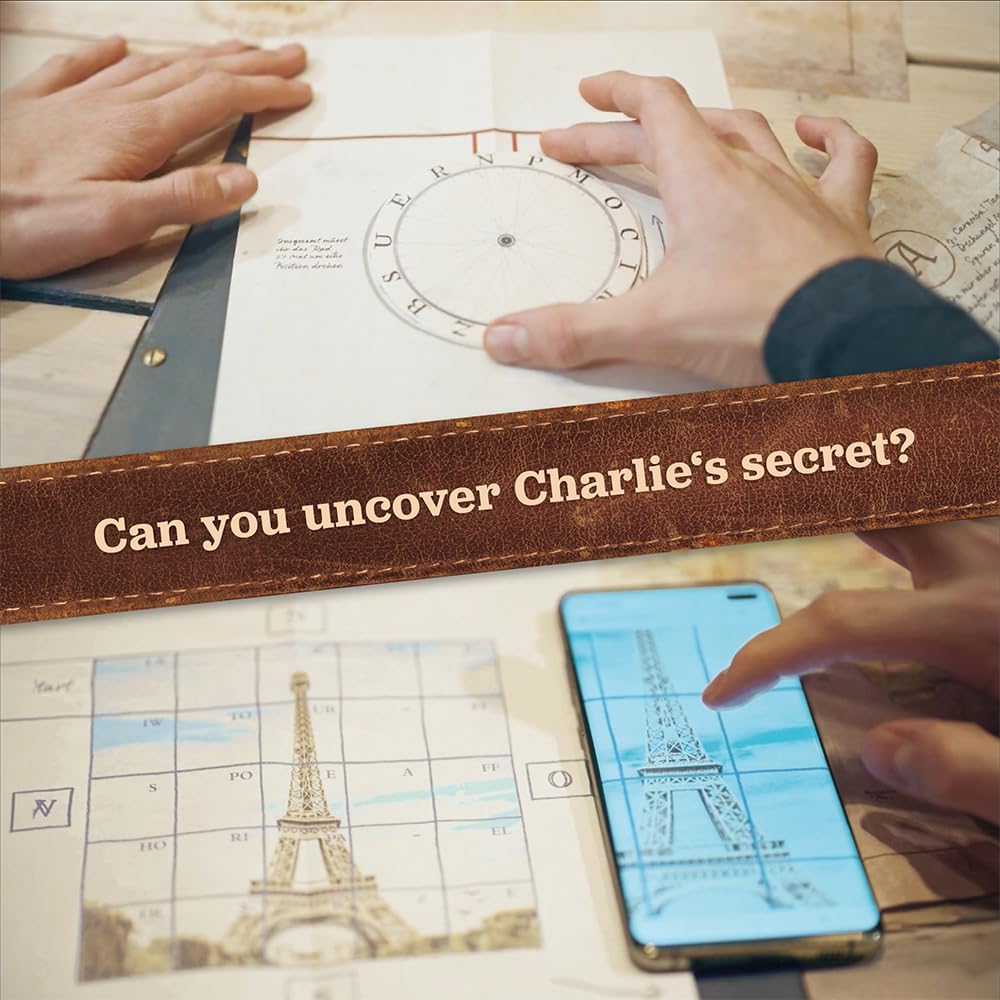Hidden Games ā Professor Charlie's World Tour ā Puzzle Advent Calendar | 24 envelopes of puzzles around the world with
