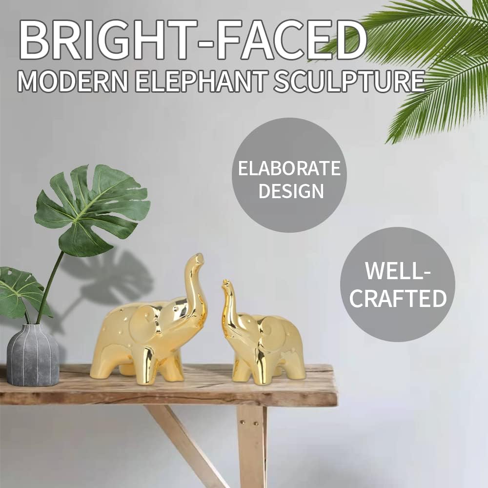 Modern Style Figurines / Gold