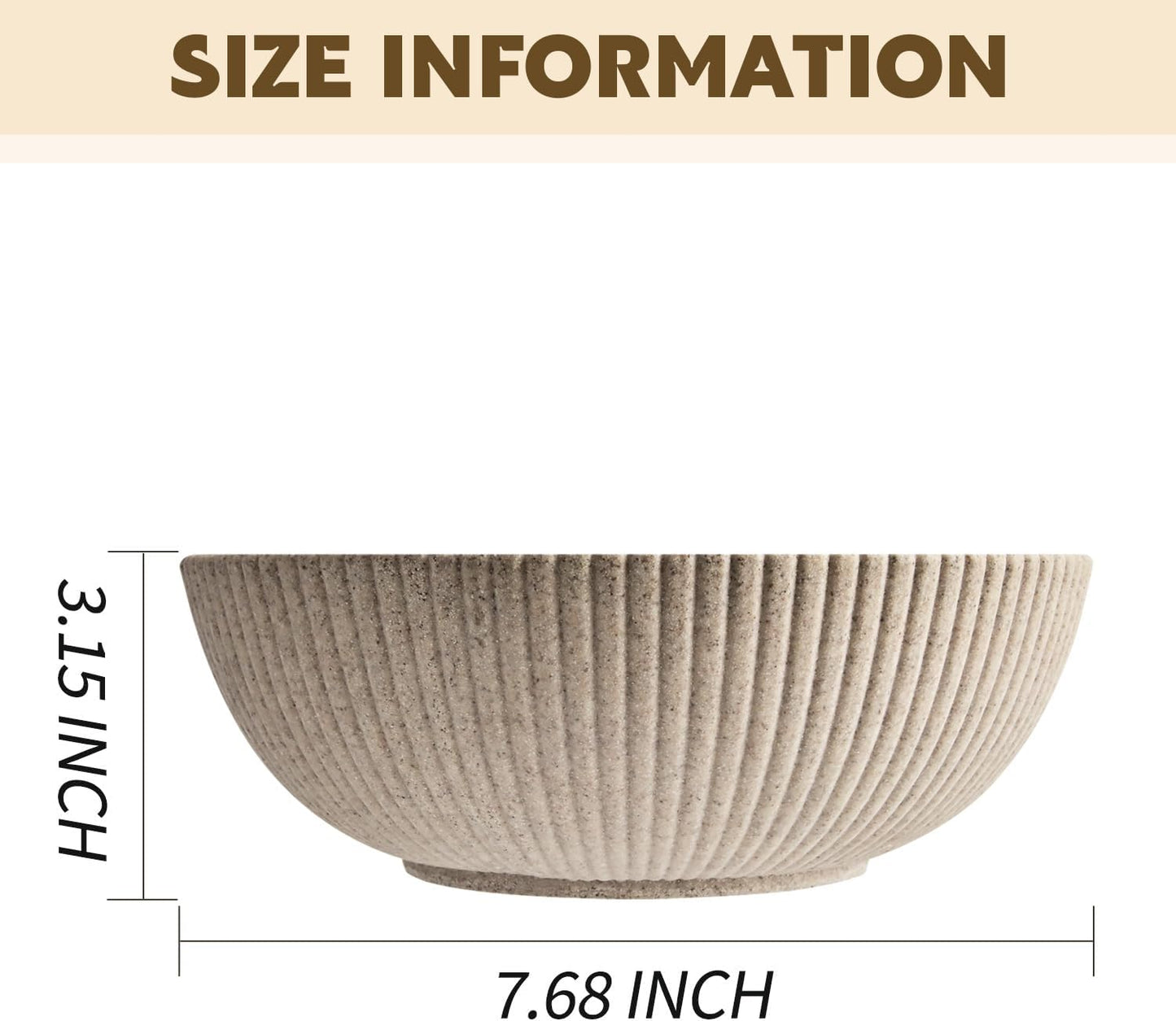 Modern Handicraft Bowls / 7.7" key bowl for entryway coffee table decor