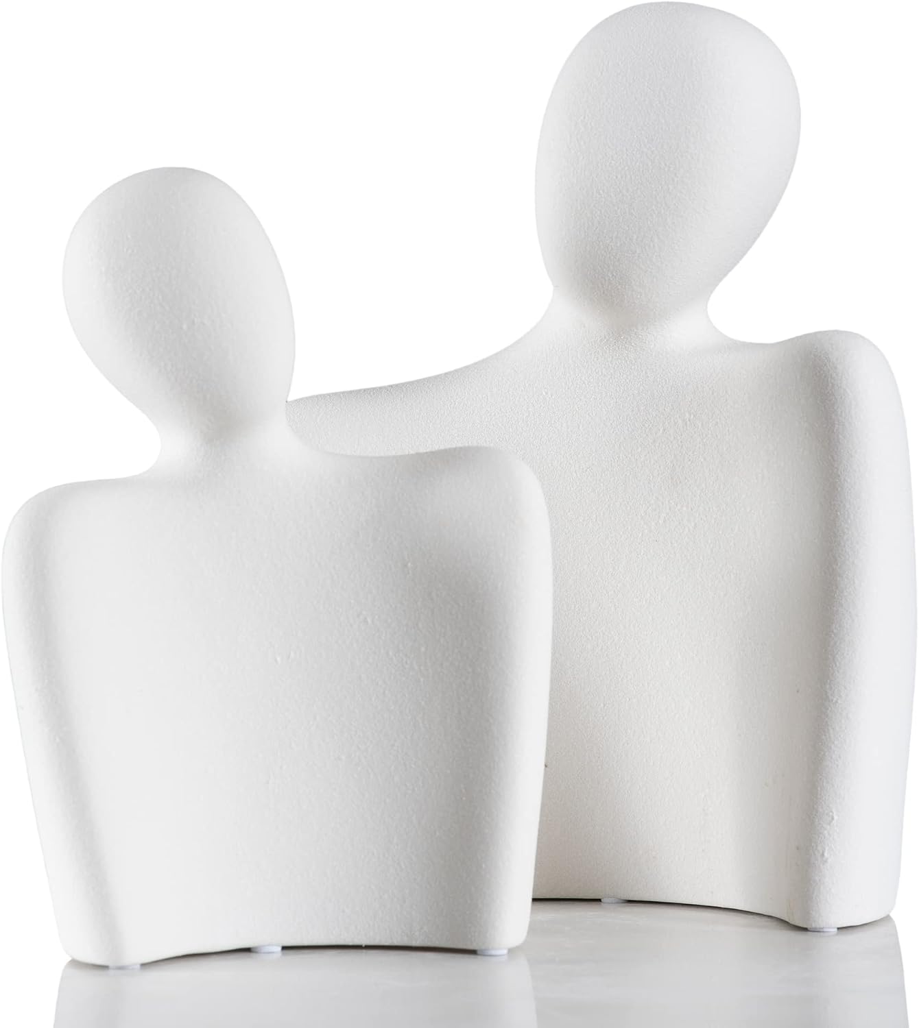 Aesthetic Statues / Minimalist Ceramic Art / Large-white