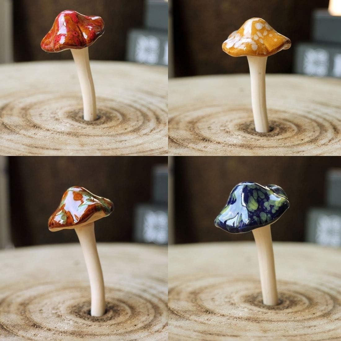 Fairy Garden Stakes Lawn Ornament Plants / Set of 6
