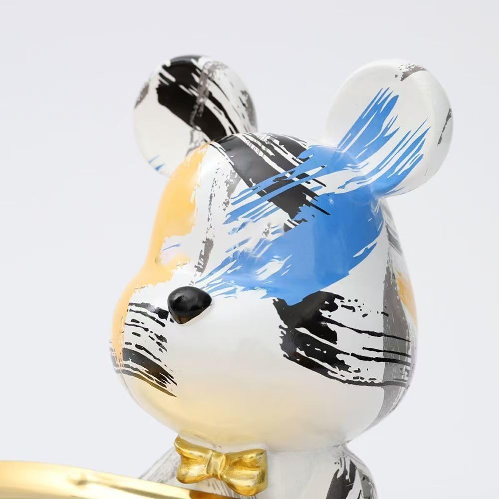 Jewerly Tray Animal Sculpture / Brush Paint