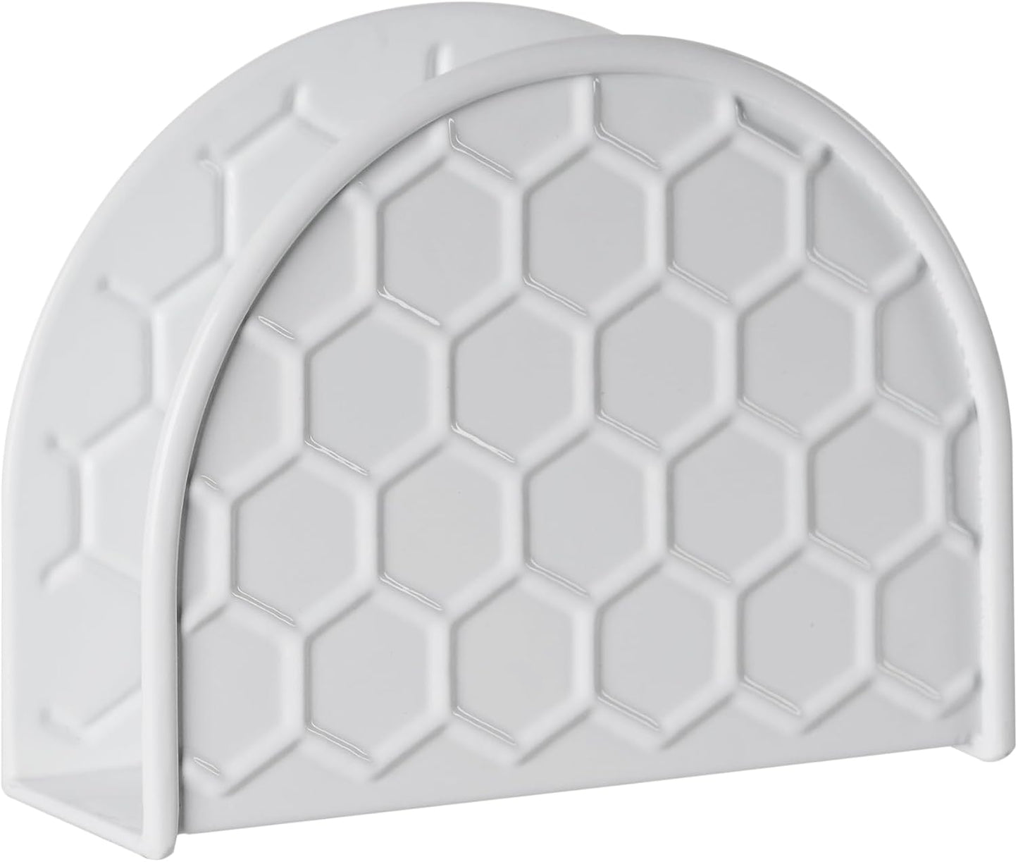 White Napkin Holder / Honeycomb White