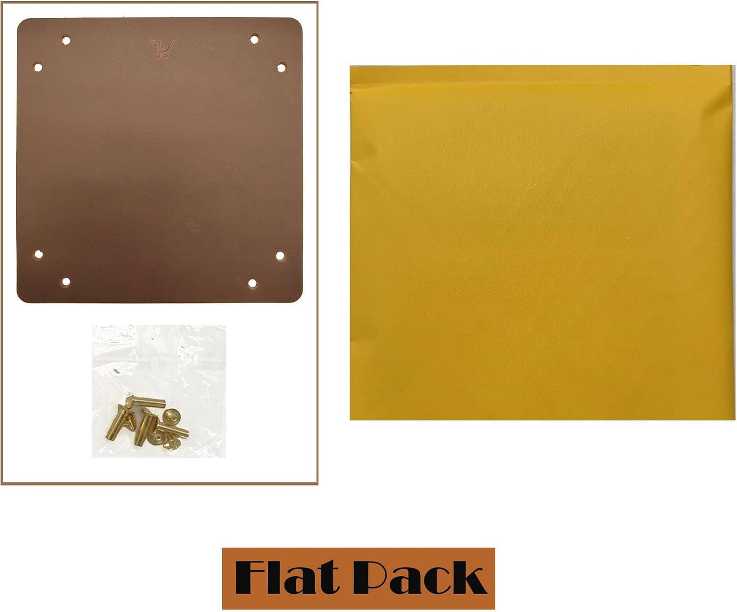 Leather Valet Tray Entryway Catchcall Tray Nightstand Organizer / Cinnamon-crazy Horse Leather