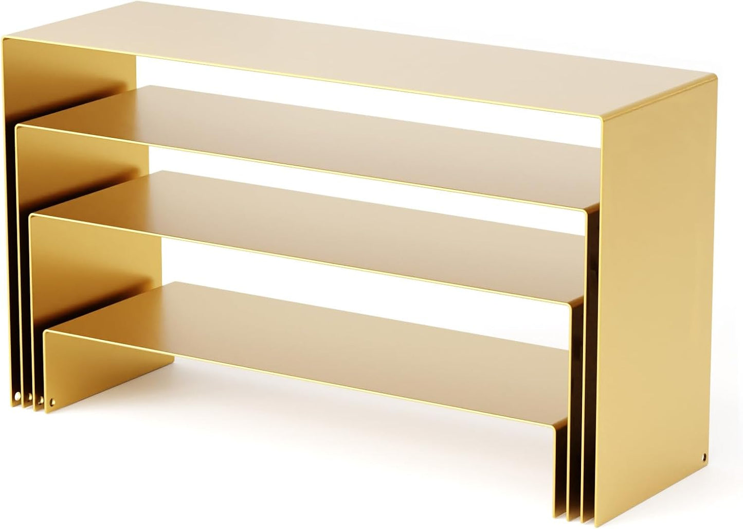 Matte Metal Display Stand / Gold / L7''x8''x9 / Set of 8