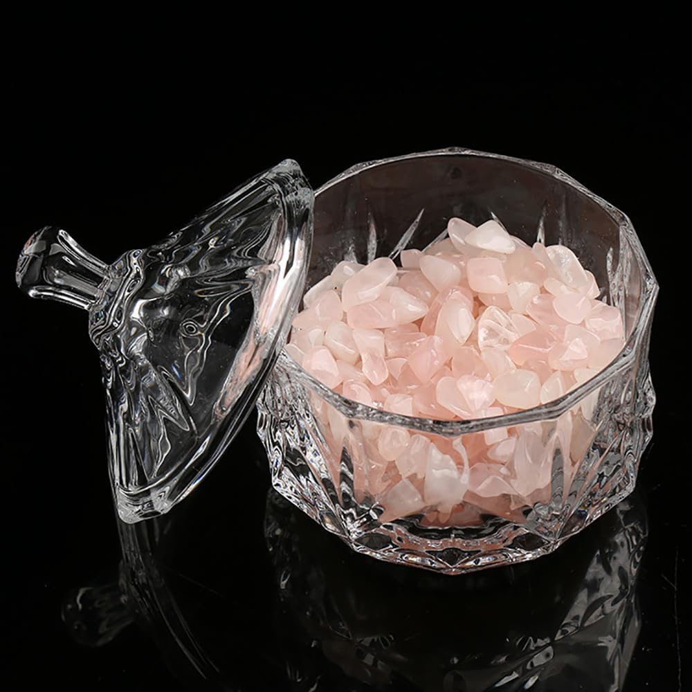 Small Decorative Storage Jar for Candy / Clear