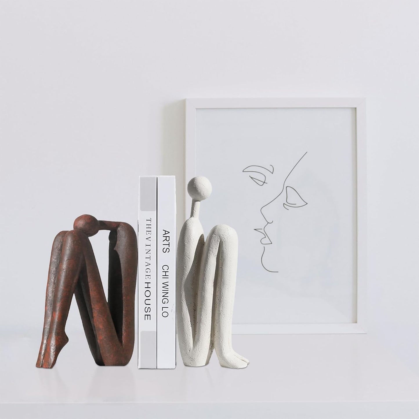 Thinker Statue Book Holders / Thinkers